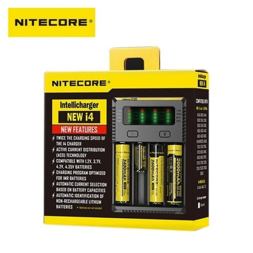 Chargeur accu New i4 Nitecore