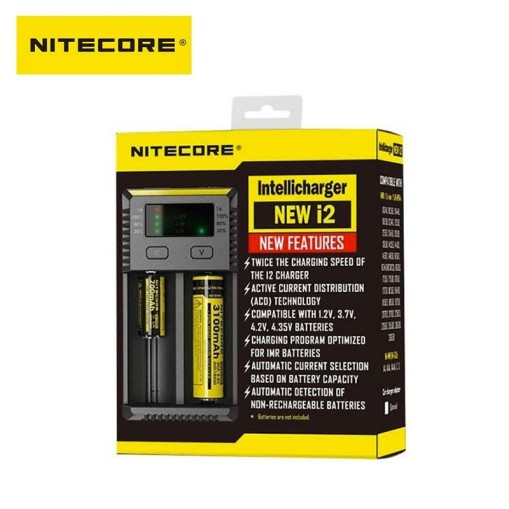 Chargeur accu New i2 Nitecore