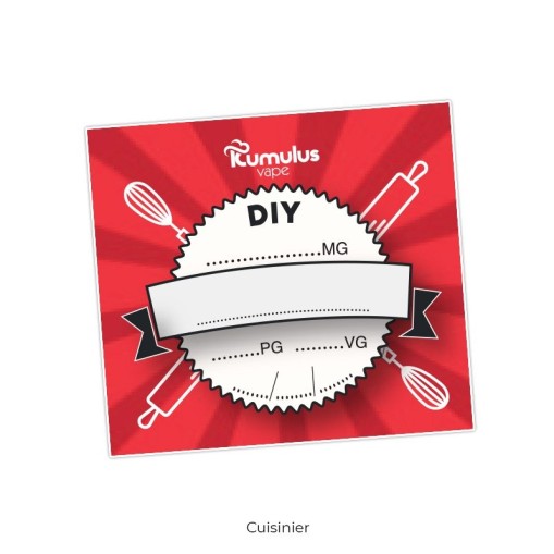 Étiquettes DIY Kumulus Vape
