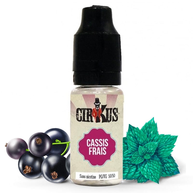 E liquide Cassis Frais Cirkus | Cassis Menthol