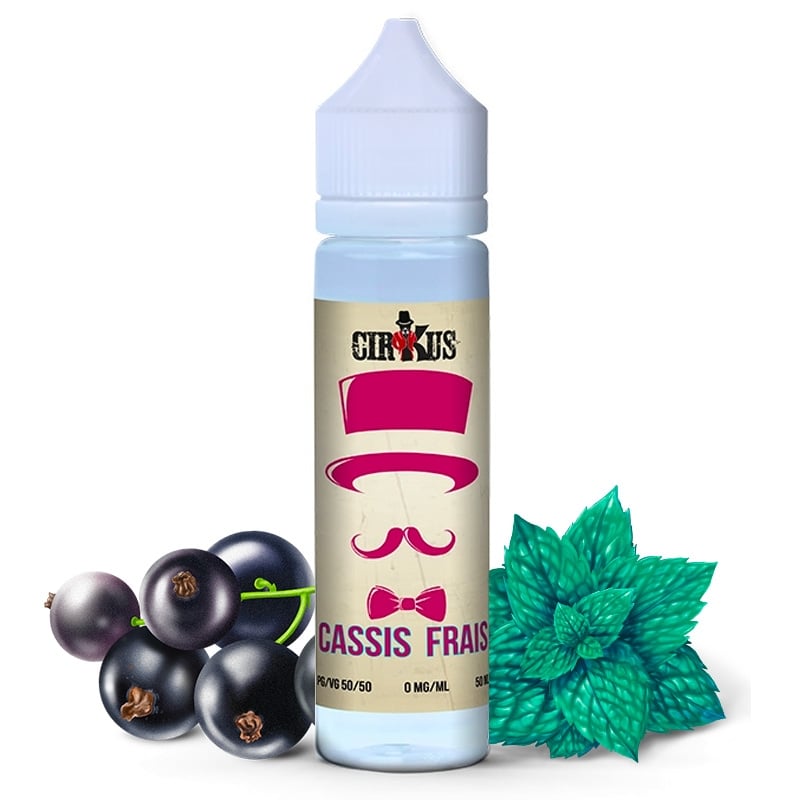 E liquide Cassis Frais Cirkus 50ml