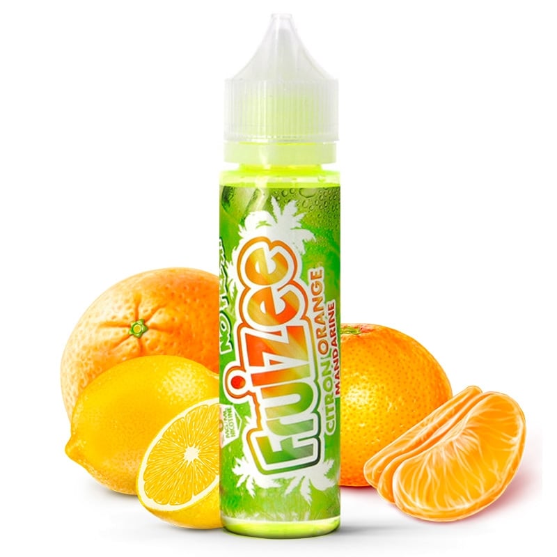 E liquide Citron Orange Mandarine NO FRESH Fruizee 50ml