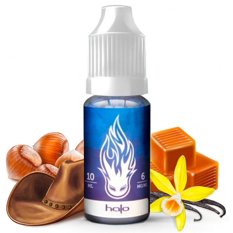 E liquide Tribeca Halo | Tabac blond Caramel Vanille Fruits à coque