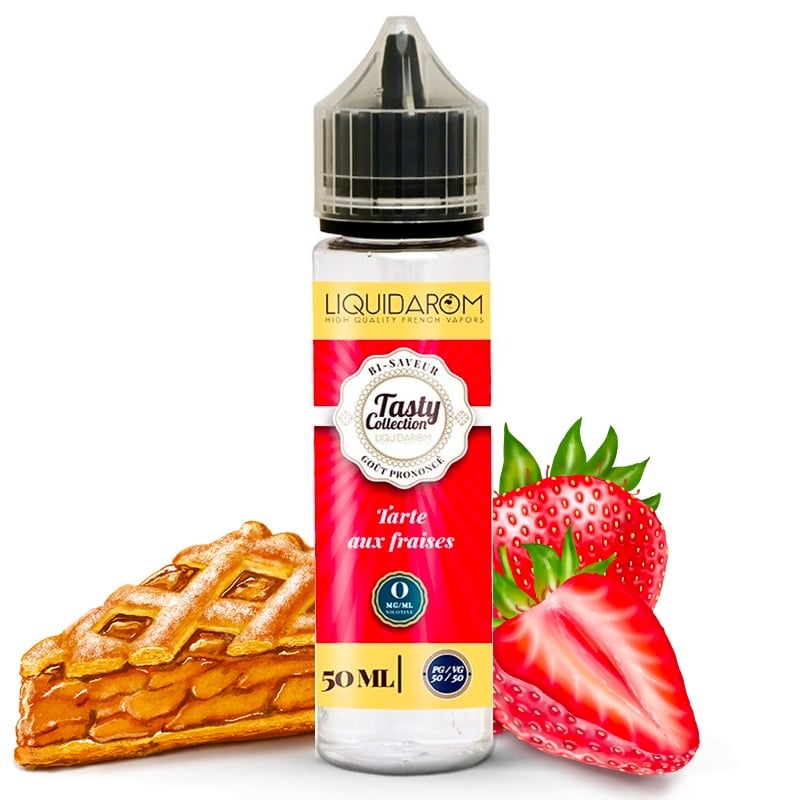 E liquide Tarte Aux Fraises Tasty Collection 50ml