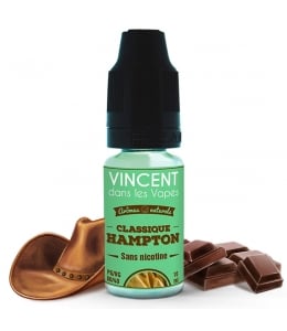 E liquide Classic Hampton VDLV | Tabac Blond Chocolat noir
