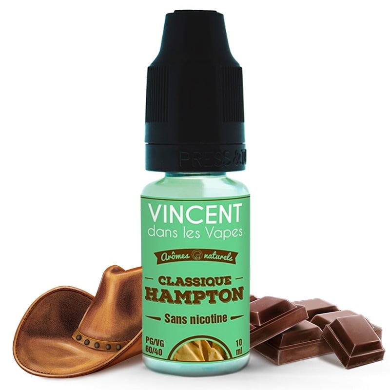 E liquide Classic Hampton VDLV | Tabac Blond Chocolat noir