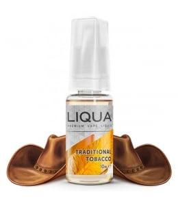 E liquide Traditional LIQUA | Tabac blond Tabac brun Bois de santal