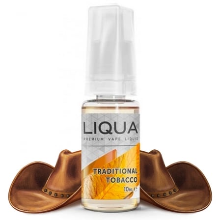 E liquide Traditional LIQUA | Tabac blond Tabac brun Bois de santal