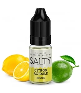 E liquide Citron acidulé Salty | Sel de Nicotine