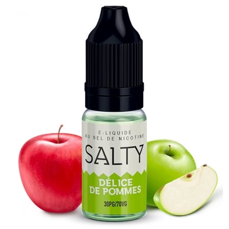 E liquide Délice de Pommes Salty | Sel de Nicotine