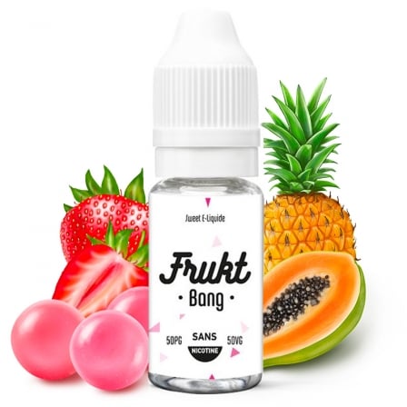 E liquide Bang Frukt | Bubble gum Fraise Papaye Ananas
