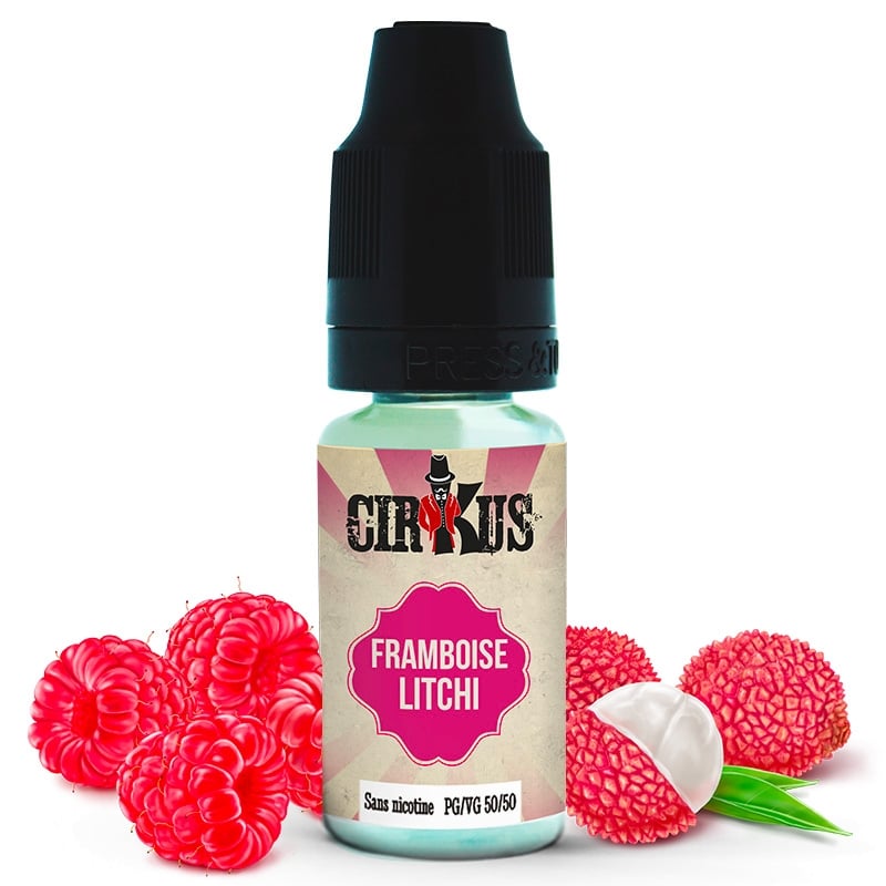 E liquide Framboise Litchi Cirkus | Framboise Litchi