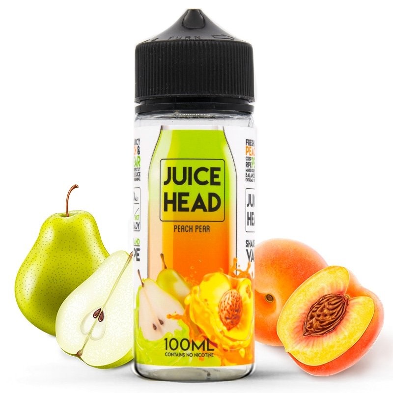 18,68€ Eliquide Peach Pear Juice Head 100ml pas cher