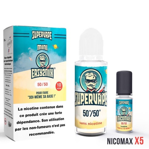 Pack DIY EASY2MIX Mini 50/50 Supervape  100 ml