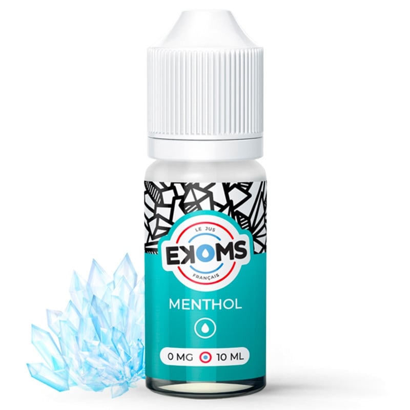 E liquide Menthol Ekoms | Cristaux de menthe