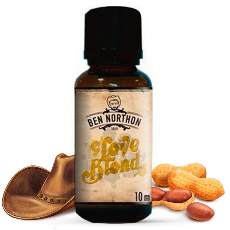 E liquide Love Blond Ben Northon | Tabac blond Cacahuètes