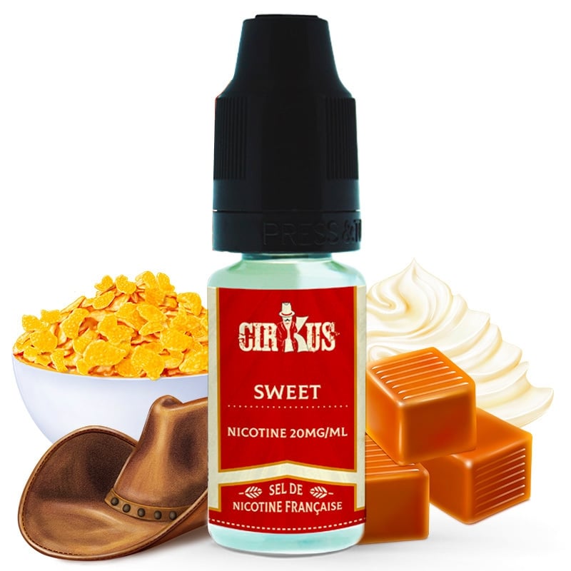 E liquide Sweet Sels de nicotine Cirkus | Sel de Nicotine