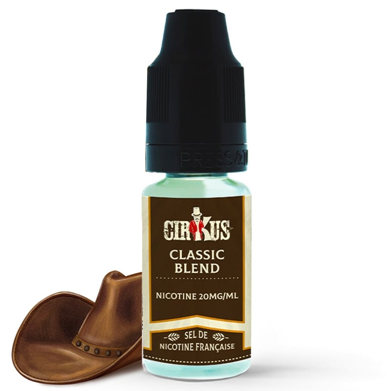 E liquide Classic Blend Sels de nicotine Cirkus | Sel de Nicotine