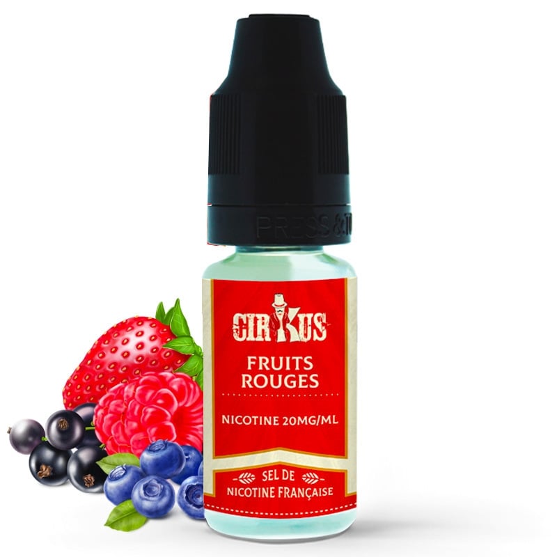 E liquide Fruits Rouges Sels de nicotine Cirkus | Sel de Nicotine