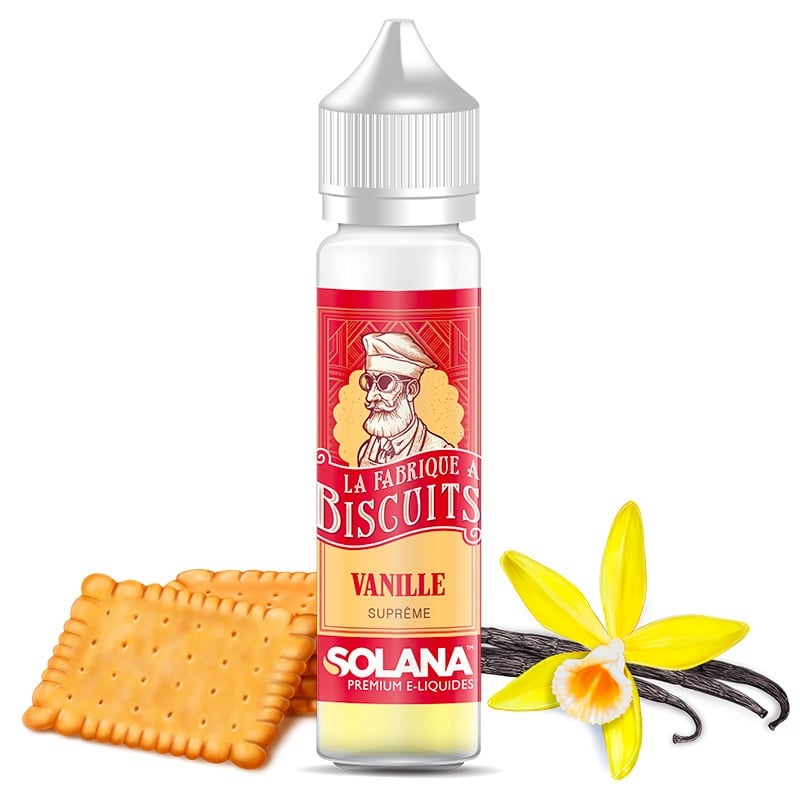 E liquide Vanille Suprême La Fabrique à Biscuits 50ml