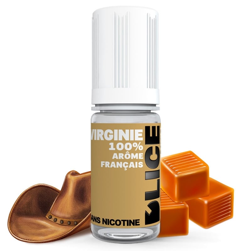 E liquide Virginie D'LICE | Tabac blond Caramel