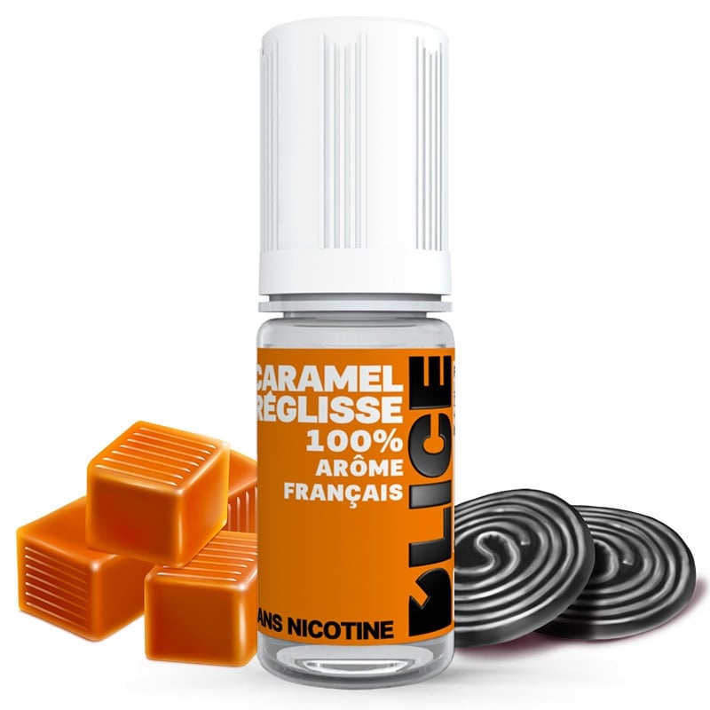 E liquide Caramel Réglisse D'LICE | Caramel Réglisse