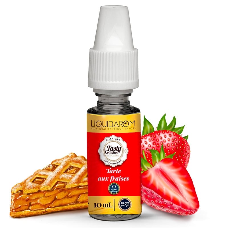 E liquide Tarte Aux Fraises Tasty Collection | Tarte Fraise