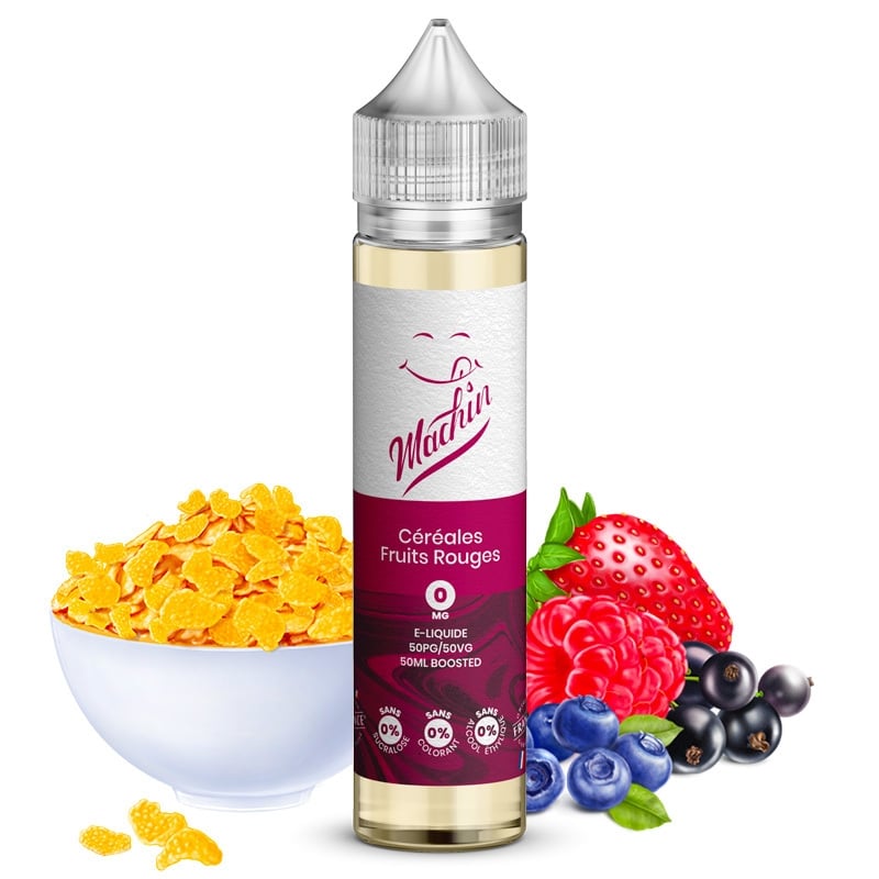 E liquide Céréales Fruits Rouges Machin 50ml