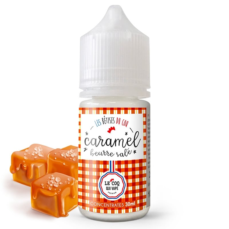 Concentré Caramel Beurre Salé Le Coq Qui Vape Arome DIY