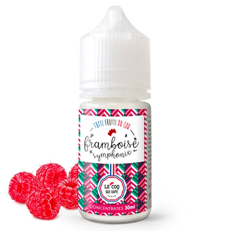 Concentré Framboise Symphonie Le Coq Qui Vape Arome DIY