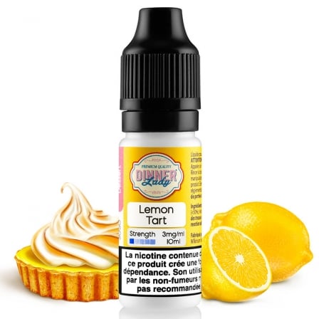 E liquide Lemon Tart 30/70 Dinner Lady | Tarte Citron Meringue