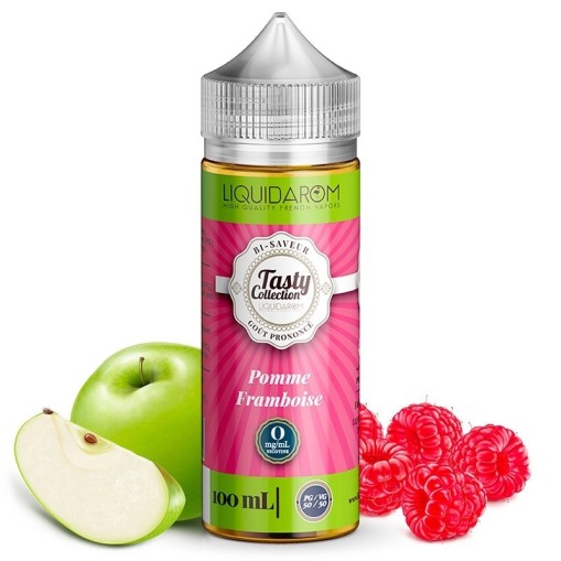 E liquide Pomme Framboise Tasty Collection 50ml / 100ml