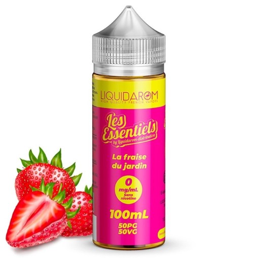 E liquide La Fraise Du Jardin Les Essentiels 50ml / 100ml