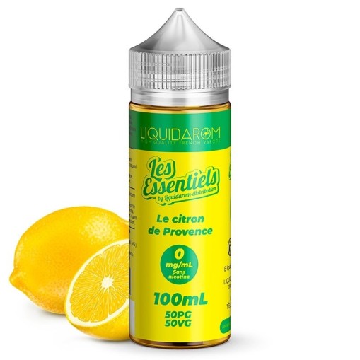 E liquide Le Citron De Provence Les Essentiels 50ml / 100ml