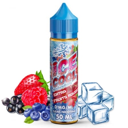 E liquide Extra Fruits Rouge Ice Cool 50ml