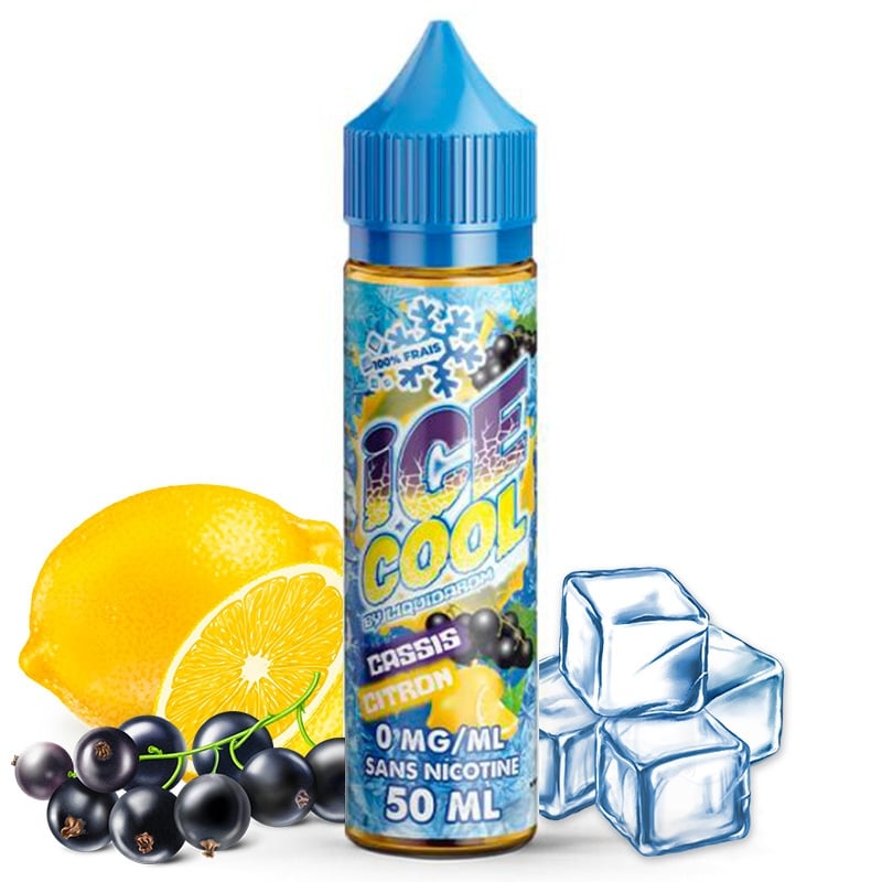 E liquide Cassis Citron Ice Cool 50ml