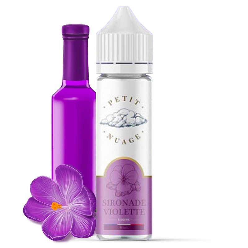 E liquide Sironade Violette Petit Nuage 60ml