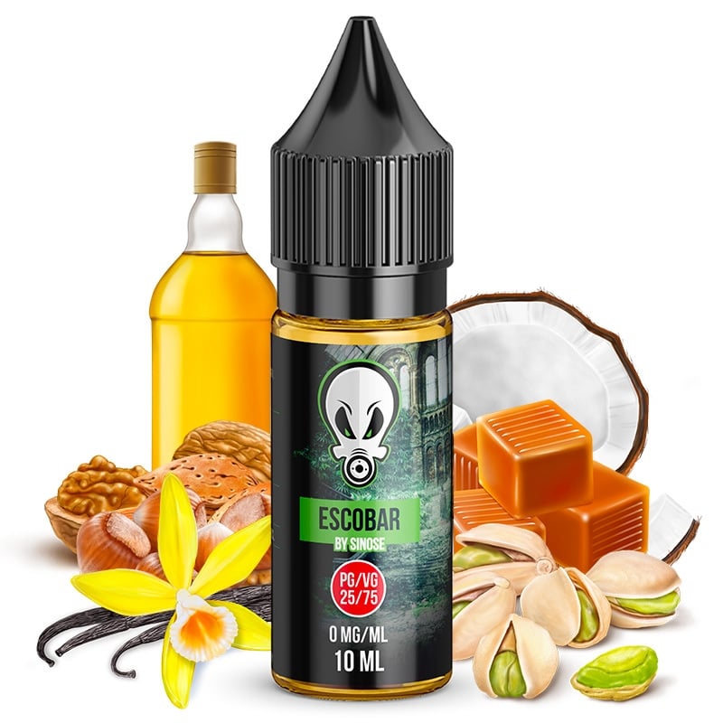 E liquide Escobar High Creek | Vanille Fruits à coque Caramel Pistache Noix de coco Bourbon