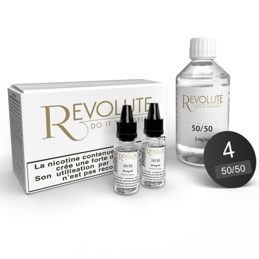 Pack 100 ml Base DIY 50/50 Revolute