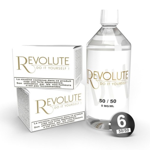 Pack litre Base DIY 50/50 Revolute