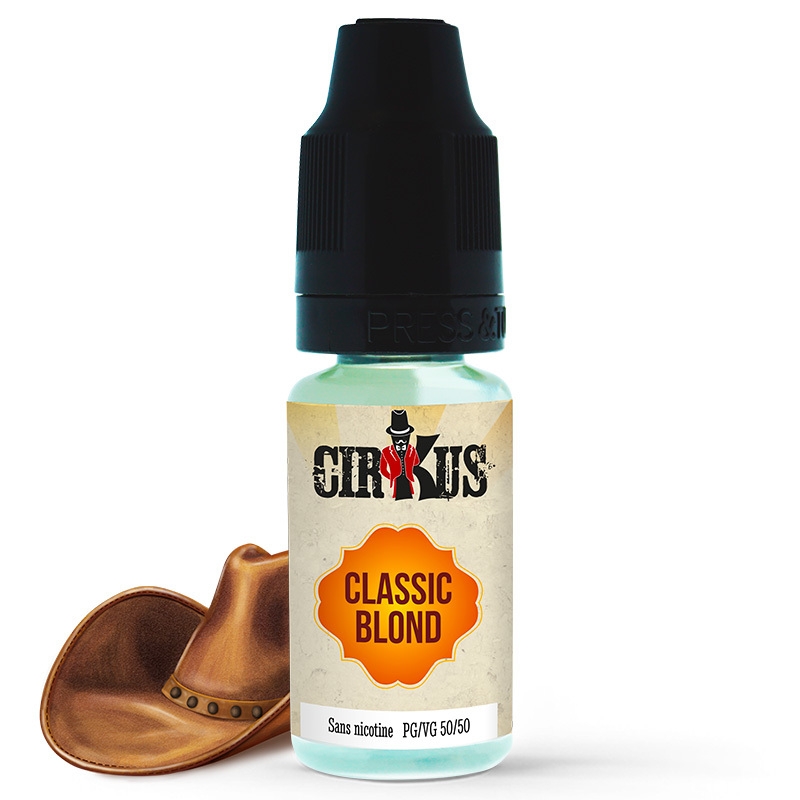 E liquide Classic Blond Cirkus | Tabac blond