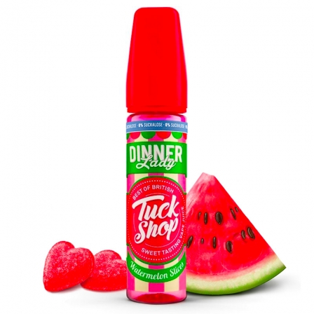 E liquide Watermelon Slices 0% Sucralose Dinner Lady 50ml