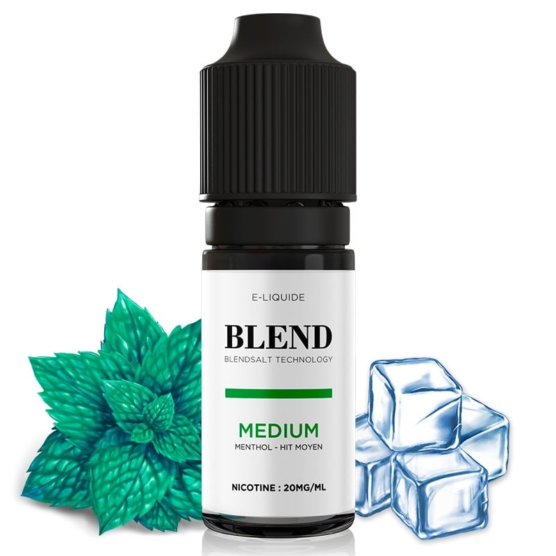 E liquide Medium Menthol Blend | Sel de Nicotine