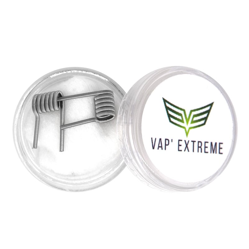 Résistance Pack 2 Fused Clapton NI80 Vap'Extreme