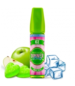 E liquide Apple Sours Ice 0% Sucralose Dinner Lady 50ml