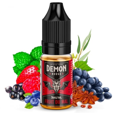E liquide Rouge Demon Juice | Fruits rouges Raisin noir Anis Menthe Eucalyptus