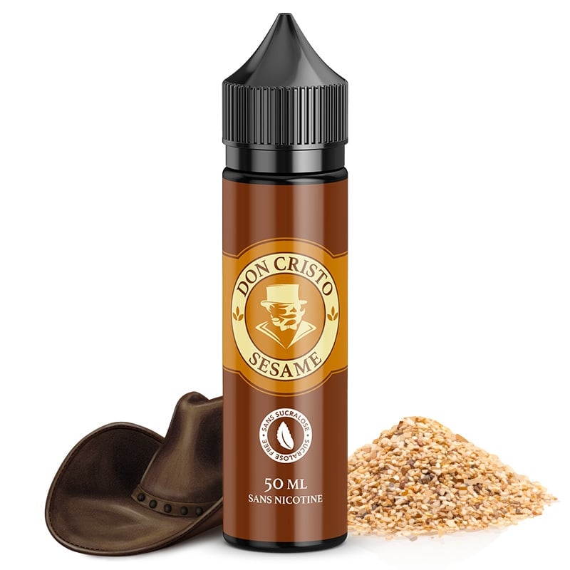 E liquide Don Cristo Sesame 0% Sucralose PGVG Labs 50ml