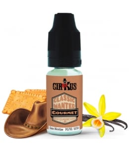 E liquide Gourmet Classic Wanted | Tabac Blond Vanille Biscuit