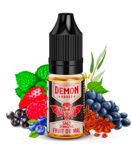 E liquide Rouge Salt Demon Juice | Sel de Nicotine