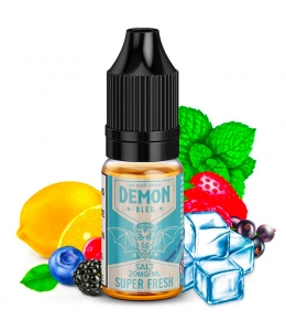 E liquide Bleu Super Fresh Salt Demon Juice | Sel de Nicotine